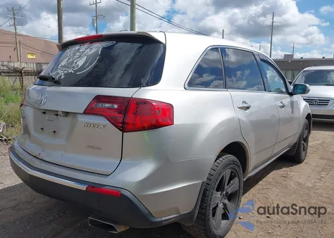 2011 Acura Mdx Technology Package from USA, damaged, VIN 2HNYD2H64BH528452